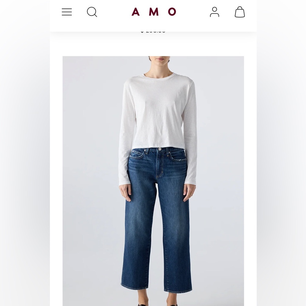 AMO Stunner Ankle Jeans